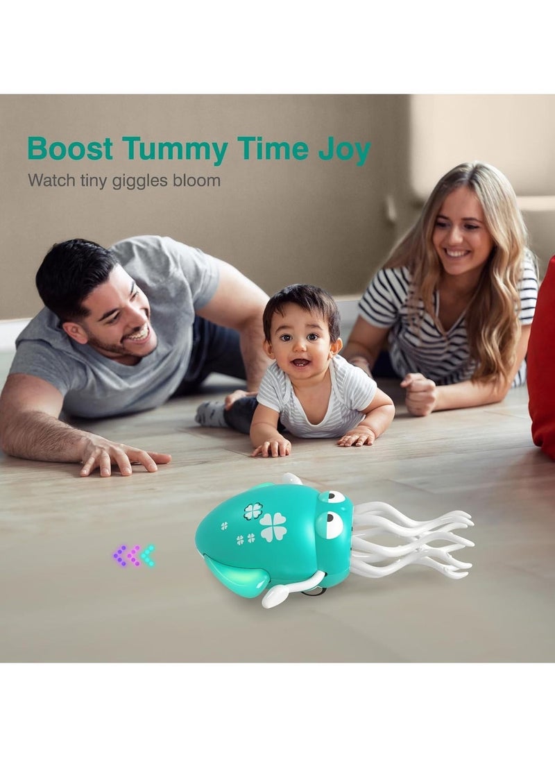 TOY GARDEN Dancing Octopus Toy for Kids, Electric Crawling Toys with LED Lights, Rechargeable Dancing Squid Music Gift for Boys and Girls Ages 3-6, Interactive Octopus Toy - Image 5