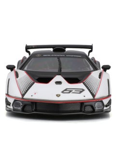 Bburago Bburago Race Lamborghini Essenza SCV12 Die-cast Car (1:24, White/Black)  - Image 3