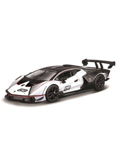 Bburago Bburago Race Lamborghini Essenza SCV12 Die-cast Car (1:24, White/Black)  - Image 2
