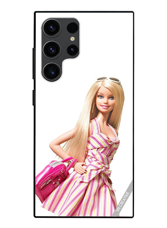 VR CREATIVE Protective Case Cover For Samsung Galaxy S23 Ultra 5G Barbie Design Multicolour - Image 1