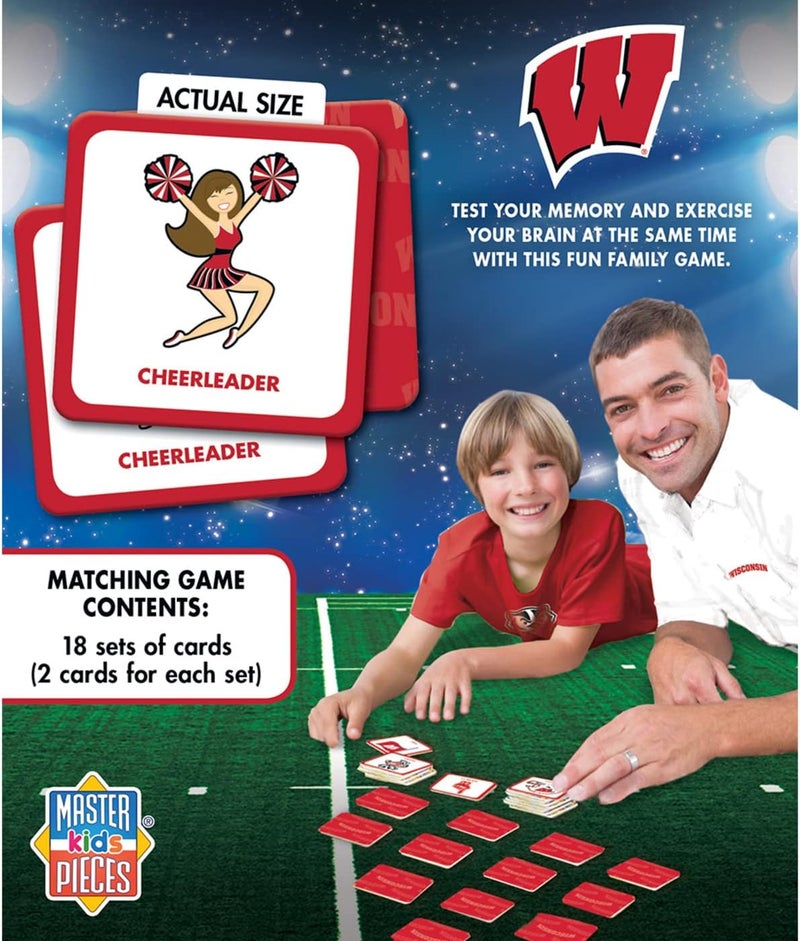 Master Pieces NCAA Unisex Matching Game - Image 3
