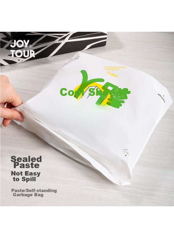 JOY TOUR Joytour Self-adhesive Disposable Car Trash Bags, Thick Cleaning Bags For Vomiting, 40 Pieces - Image 4
