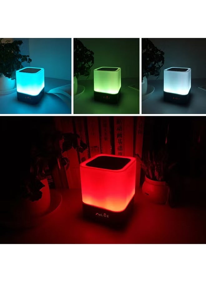 TIGER New Wireless Touch Lamp Quran Bluetooth Speaker with Remote – Elegant White Design, LED Touch Light, Quran Recitation, Music Playback, and Remote Control for Home, Office, and Bedroom Use - Image 2