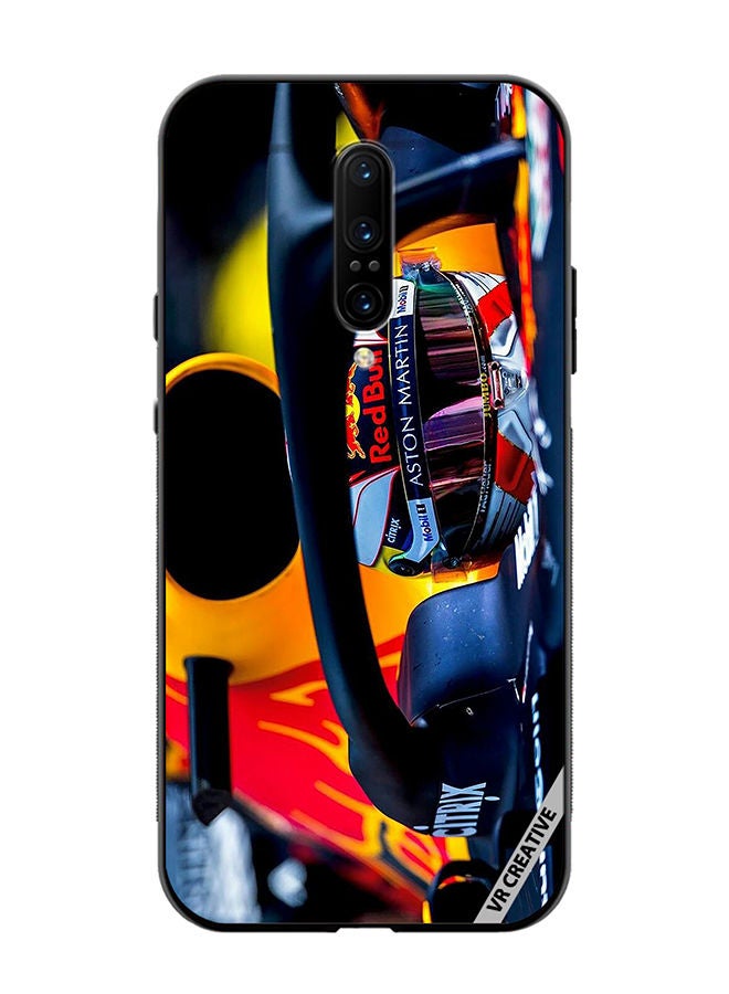 VR CREATIVE Protective Case Cover For OnePlus 7 Pro Redbull Design Multicolour - Image 1
