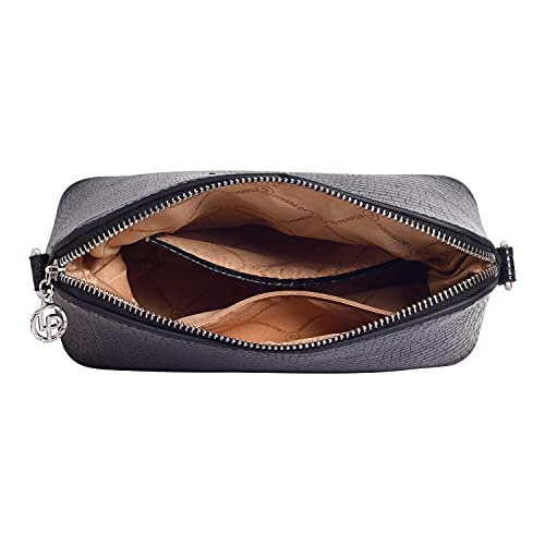 Lino Perros women croco black sling bag - Image 5