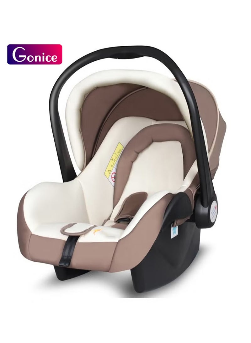 Gonice Baby Carrier Adjustable Canopy And Handle Extra Protection 3 Point Safety Harness Suitable From 0 Months To 12 Months  - Image 1