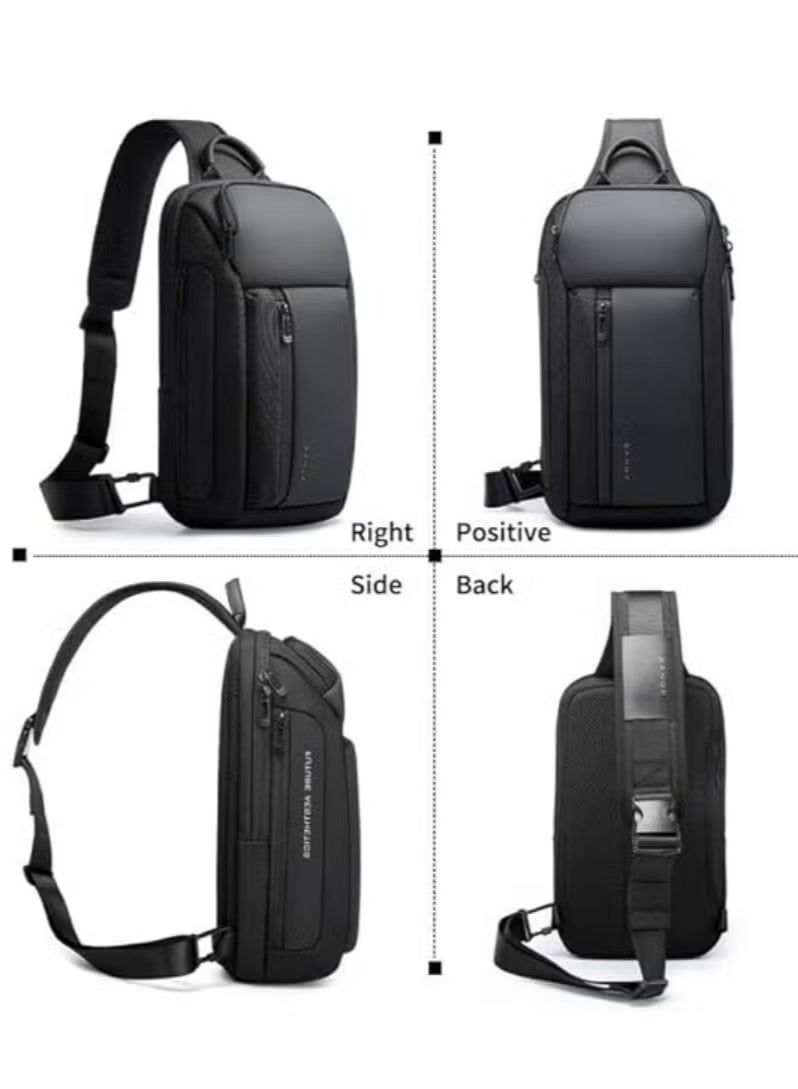 بانجي حقيبة رسول متينة ومقاومة للماء، حقيبة صدر للرجال، حقيبة كتف، حقيبة رسول للرجال، حقيبة ظهر... - Image 3