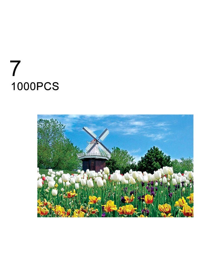 طقم ألعاب تركيب الصور المقطعة من 1000 قطعة
