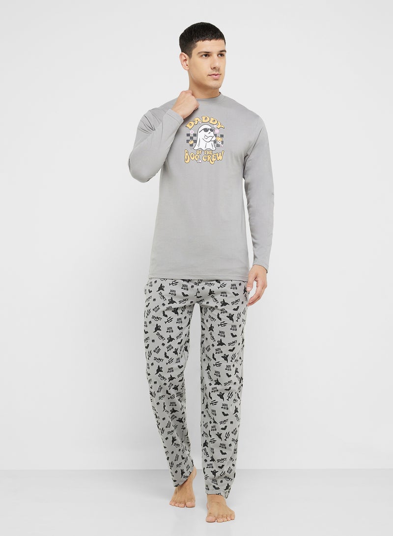 Robert Wood Nightwear T-Shirt & Pants Sets  - Image 5