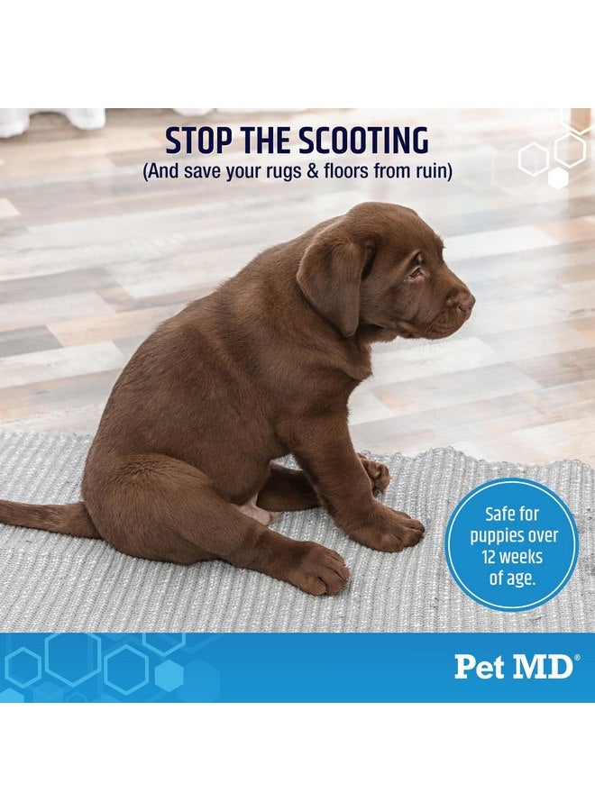 Pet MD بيت إم دي EZ غلاند - مضغ غدد الشرج للكلاب مع اليقطين والألياف لدعم الهضم، تخفيف الإمساك، وتثبيت البراز - 120 قطعة مضغ ناعمة - Image 2