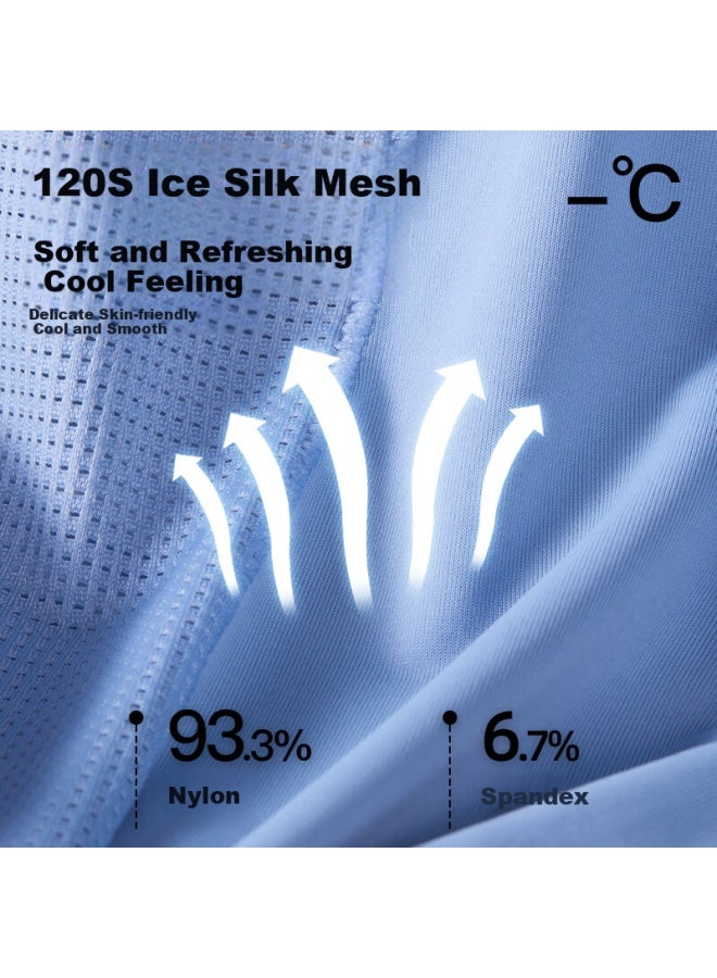 Firs Men's Underwear New Summer Ultra-thin Cool Ice Silk Seamless Boxer Briefs - Image 1