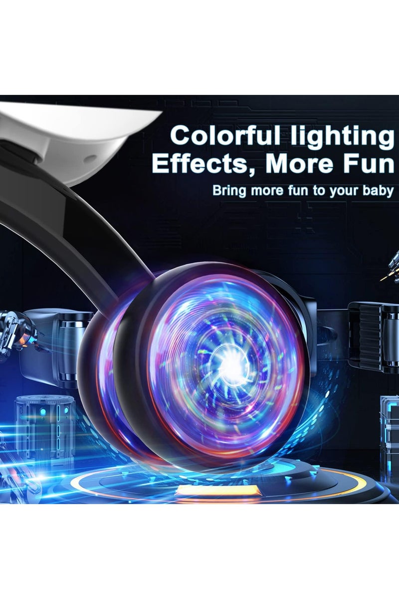 Oasisgalore Colorful Lighting Baby Balance Bike Toys for 1 Year Old Boy Gifts, 10-36 Month Toddler Balance Bike, No Pedal 4 Silence Wheels&Soft Seat First Riding on Toys - Image 3