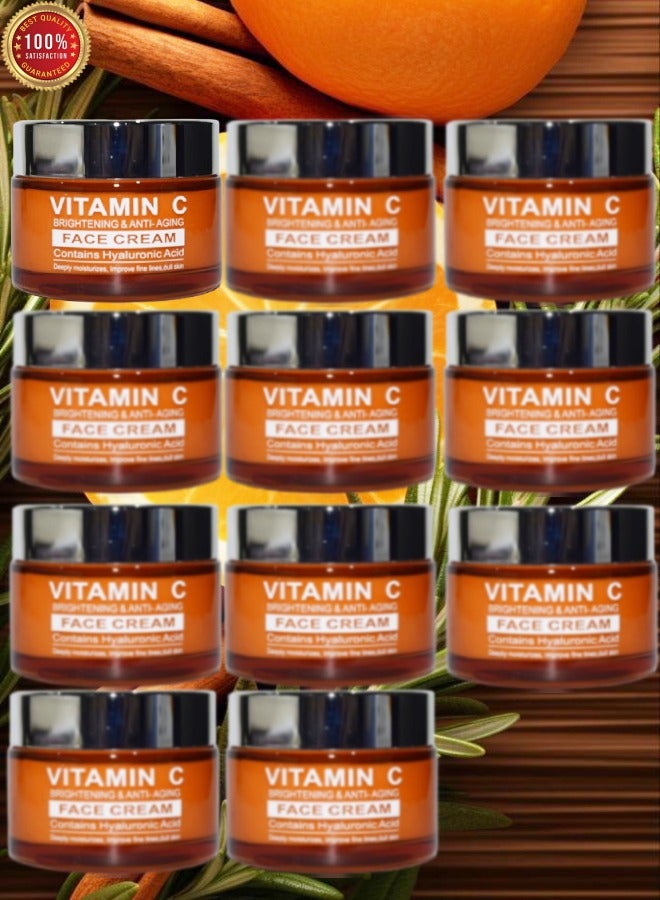 بيرون 11 قطع كريم للبشرة بخلاصة فيتامين سي مرطب عميق و مضاد للتجاعيد 50 جرام - Image 1