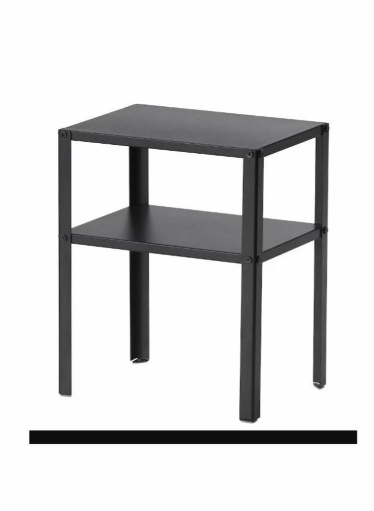 طاولة سرير جانبيةلون  أسود ذات الحجم ‎37x28 سم‏ - Image 1