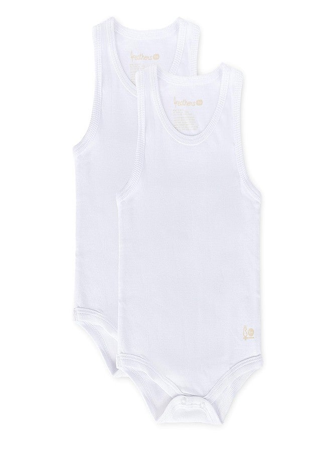Feathers Baby Super Soft Cotton Onepiece Bodysuit Undershirt - Image 1