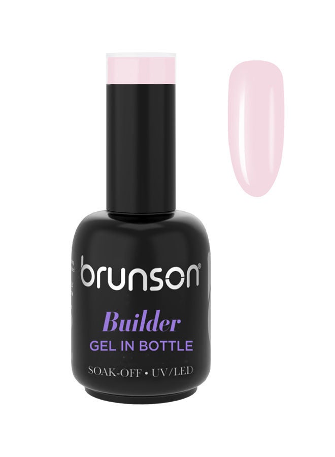 brunson Builder Gel In A Bottle And Base Coat And Nail Strengthen Gel And Nail Repair Soak Off Hard Gel Builder Base Gel Nail Polish  Bbg08