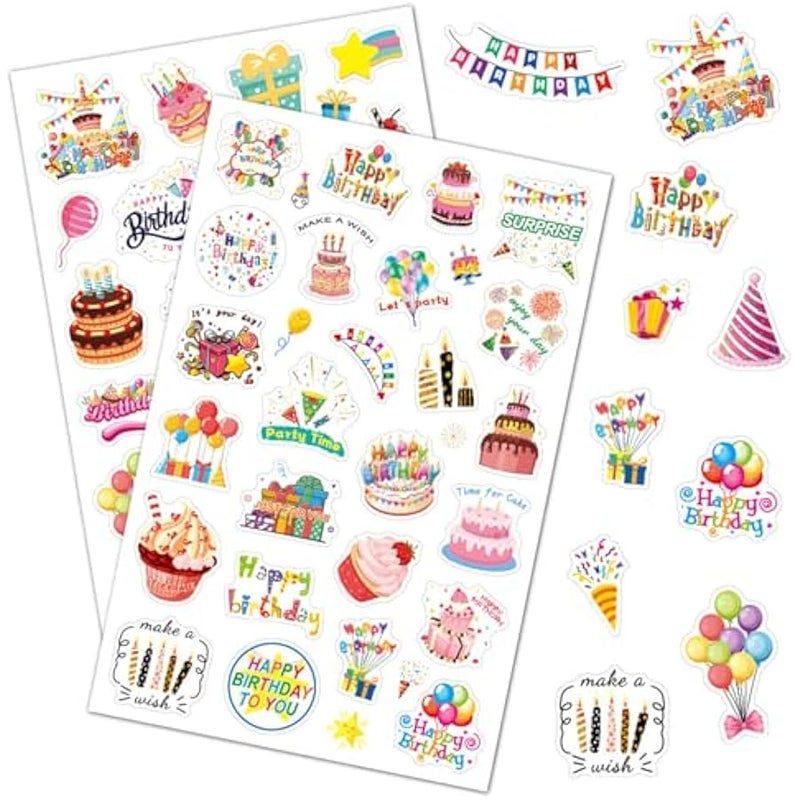 Happy Birthday Stickers - Image 1