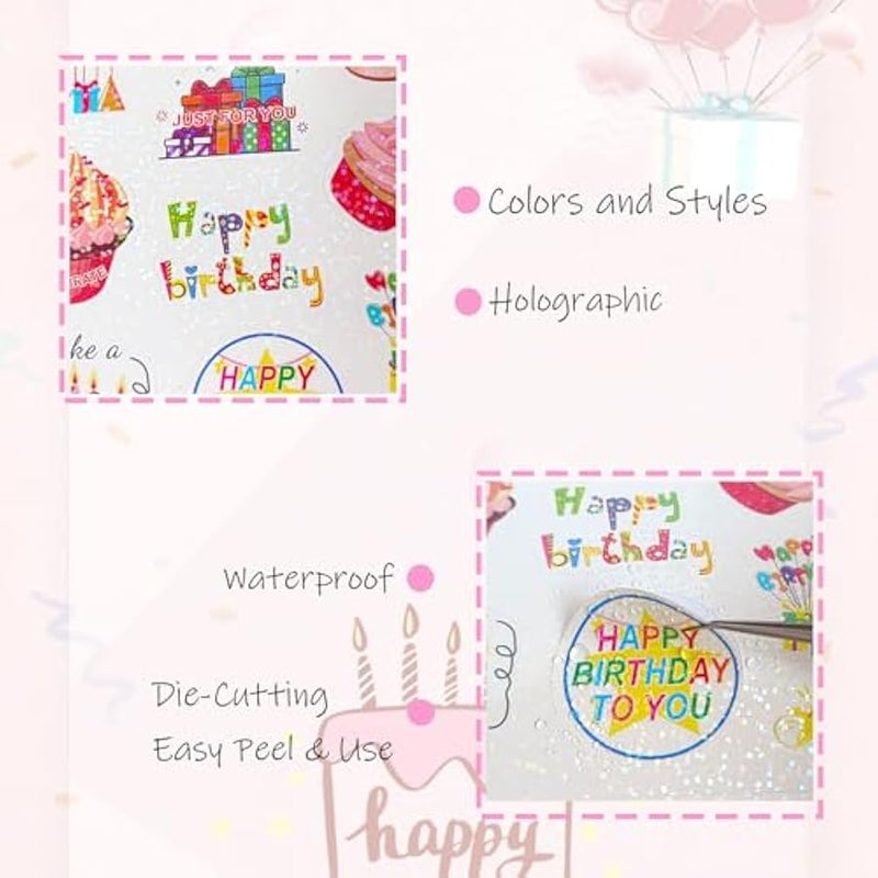 Happy Birthday Stickers - Image 5