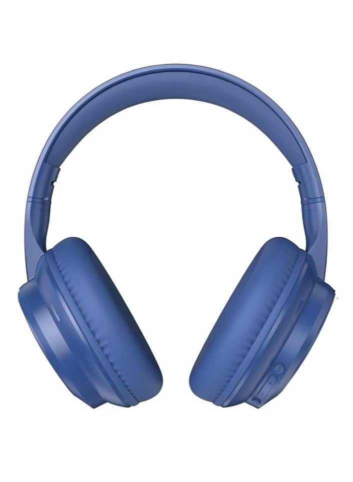 أوتيتو سماعات لاسلكية فوق الأذن OT11 بتقنية البلوتوث بتصميم قابل للطي بلوتوث 5.3 أزرق - Image 2