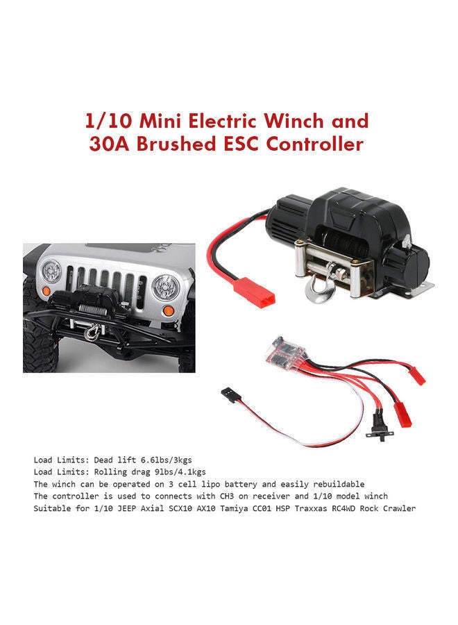 NIBEMINENT Mini Electric Winch With Controller - Image 2