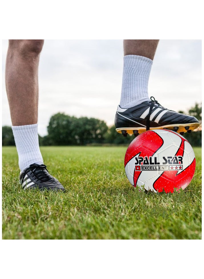 Spall Football Soccer Ball For Matches World Cup Best Indoor/Outdoor Water Proof Ball For Professional Training And Match Men And Women Youth And Adult - Image 2