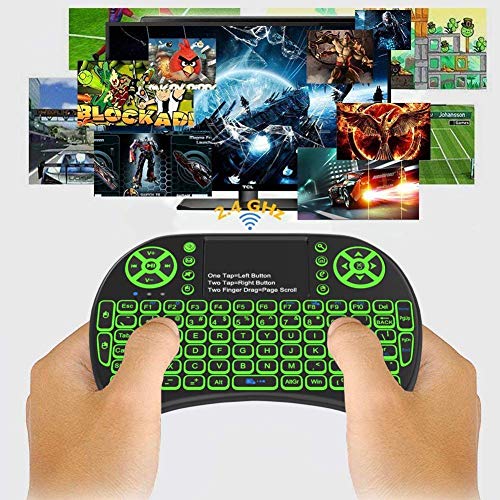 SHREE HANS CREATION Smart Multi-Purpose Mini Wireless Backlit Keyboard Portable & Compatible with All Laptops/Smartphones/MAC & Android TV Bluetooth with Touchpad - Image 5