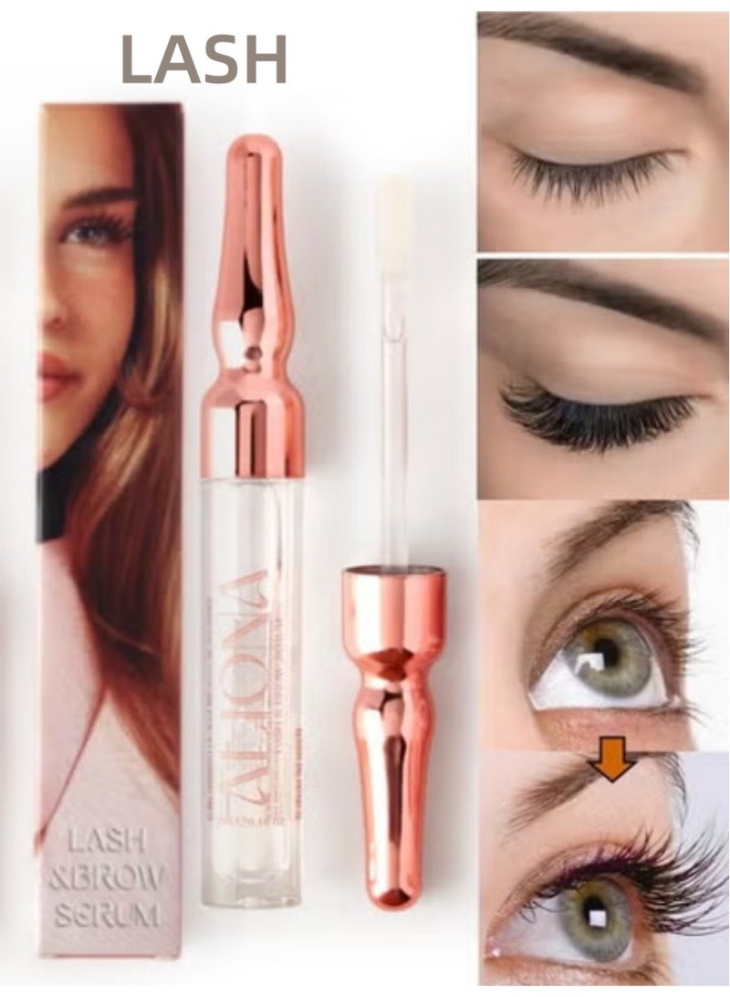 جلسة مصل Lash & Brow ثنائي التأثير - تغذية لطيفة للنمو، يقوي ويصلح الرموش والحواجب المتفرقة/القصيرة، مصل العناية بالعيون الكثيف والمطول - Image 1