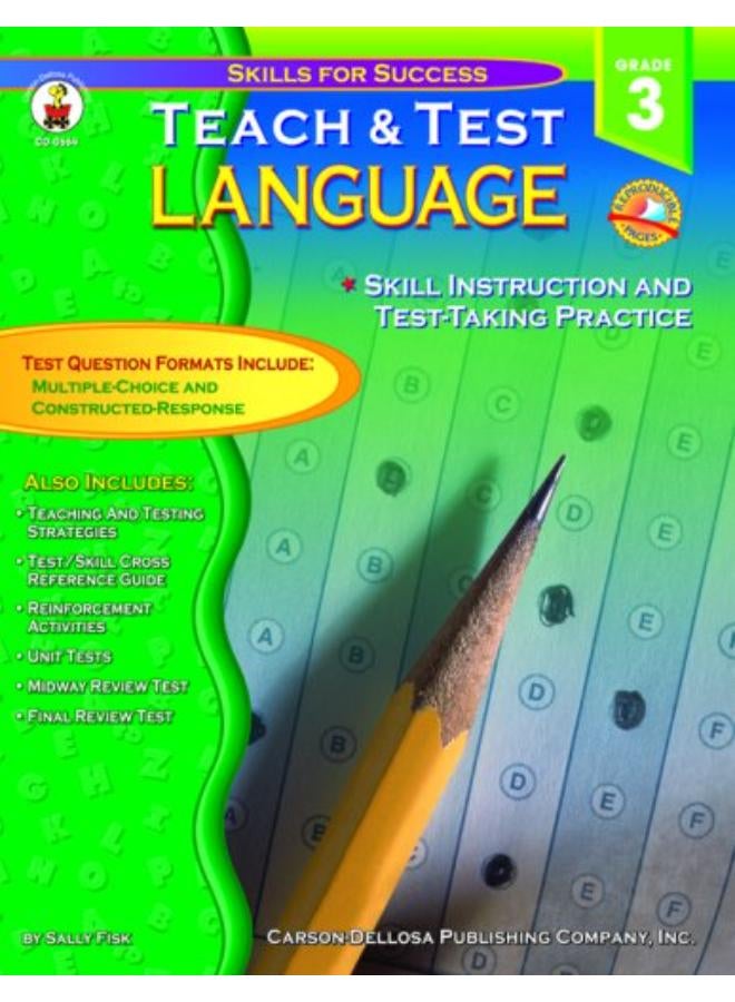 Teach & Test Language Grade 3