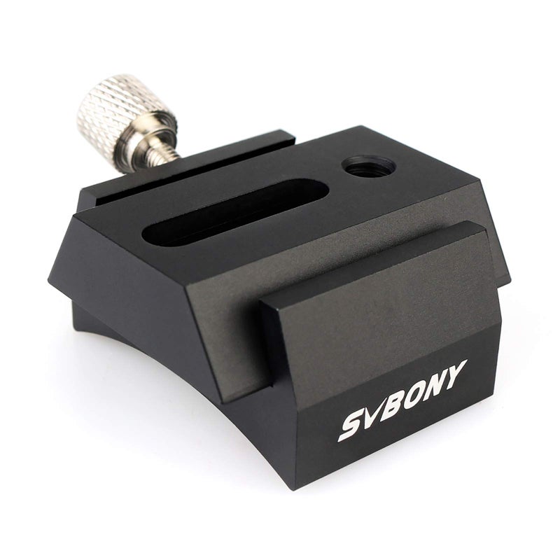 SVBONY Dovetail Base for Finder Scope Ideal for Installation of Finder Scope Fully Metal Bracket Base 42mm Dovetail for Optical Telescope - Image 1