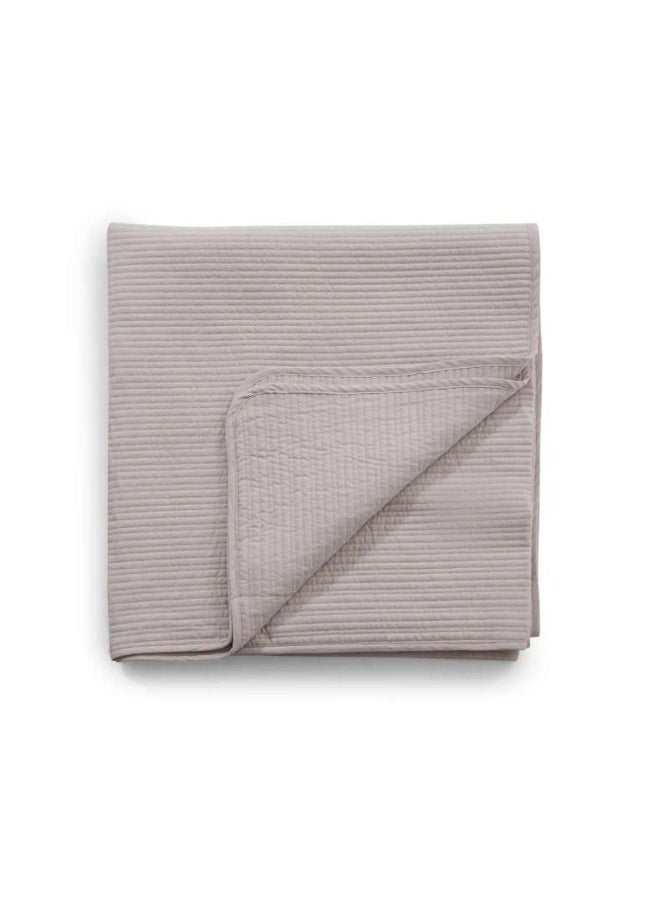 Pan Home غطاء سرير مخملي من يوكاليبتوس 220X240 سم - رمادي بخاري - Image 4
