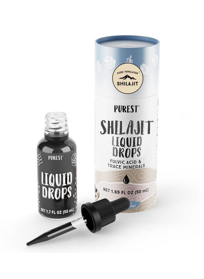 Pure Himalayan Shilajit قطرات شيلجيت الهيمالايا النقية ® - أنقى شكل من شيلجيت، 99.9% امتصاص لدعم المناعة، زيادة الطاقة، مكافحة الشيخوخة - معادن طبيعية و حمض فلفي (50 مل) - Image 1