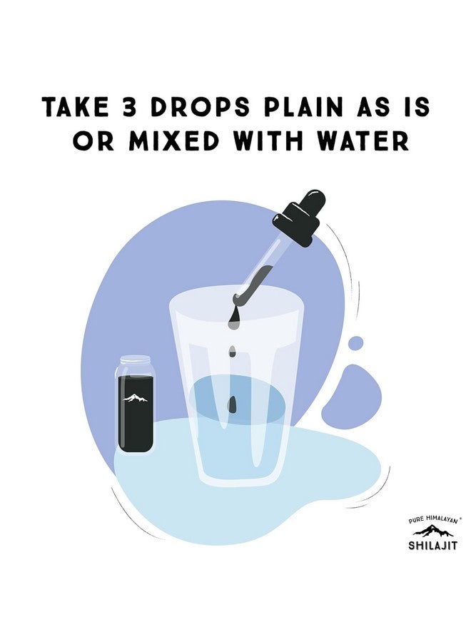 Pure Himalayan Shilajit قطرات شيلجيت الهيمالايا النقية ® - أنقى شكل من شيلجيت، 99.9% امتصاص لدعم المناعة، زيادة الطاقة، مكافحة الشيخوخة - معادن طبيعية و حمض فلفي (50 مل) - Image 3