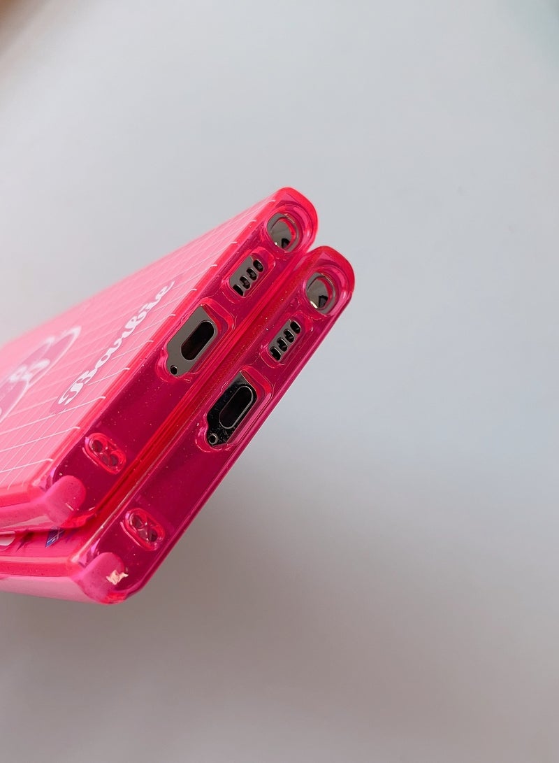 Casetify Barbie 'B' Emblem Sparkle Case for Samsung Galaxy S24 Ultra - Image 5