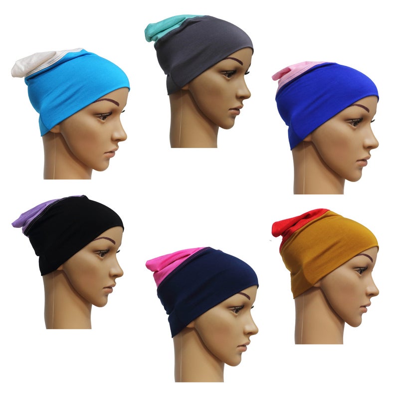 Spot Ladies Contrast Modal Cap Tc308 Best Selling - Image 2