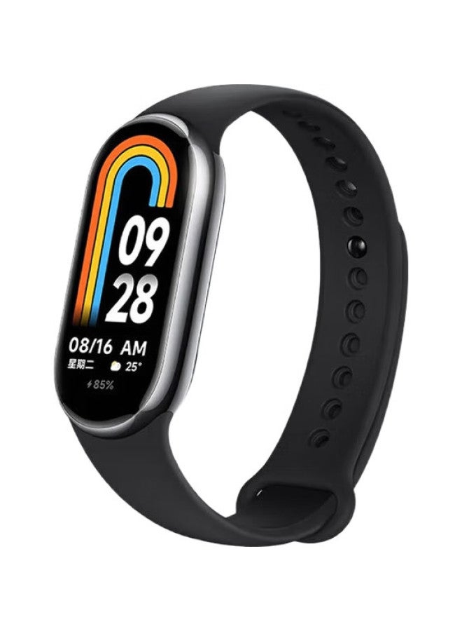 KOVOL Compatible With Xiaomi Band 9 Strap, Xiaomi Band 8 Wristband, Non-Original Liquid Silicone Sports Band 9/8 Universal Nfc Version, Replacement Strap For Men And Women, Vintage White - Image 2
