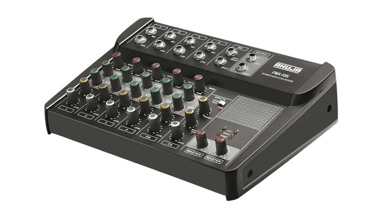 FMX-106 خلاط PA 6 قنوات مع صدى ريفيرب
