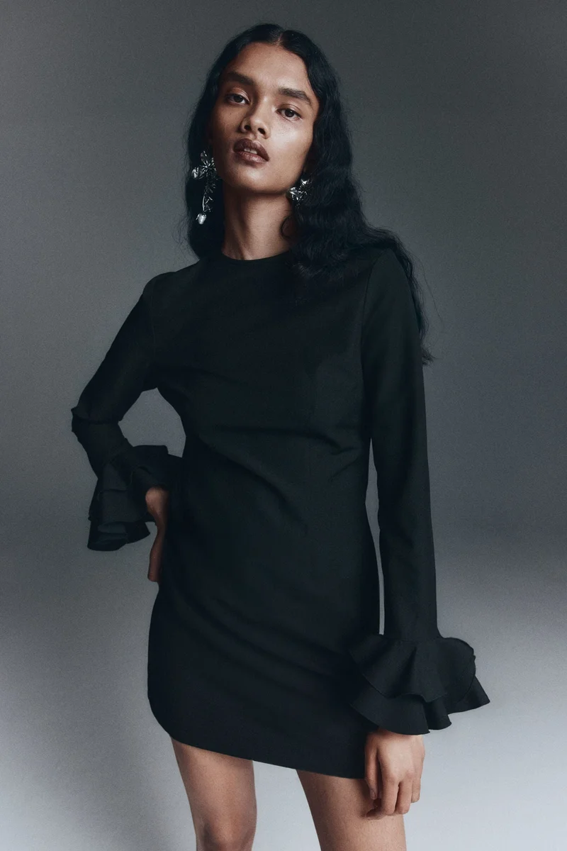 H&M Frill-trimmed dress