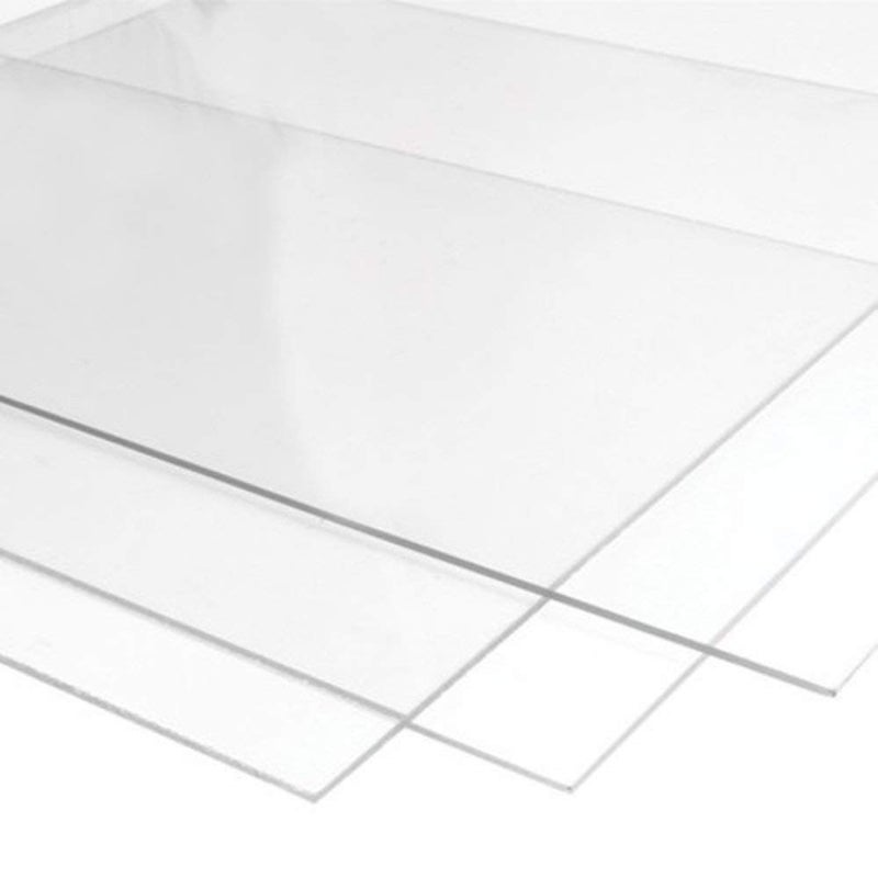 Woodcraft Original Woodcraft Original Acrylic Sheet Board Glass Transparent Clear Plexiglass Size 12x12 3mm Thickness Pack of 3 pcs for Glass Painting Craft and DIY Project