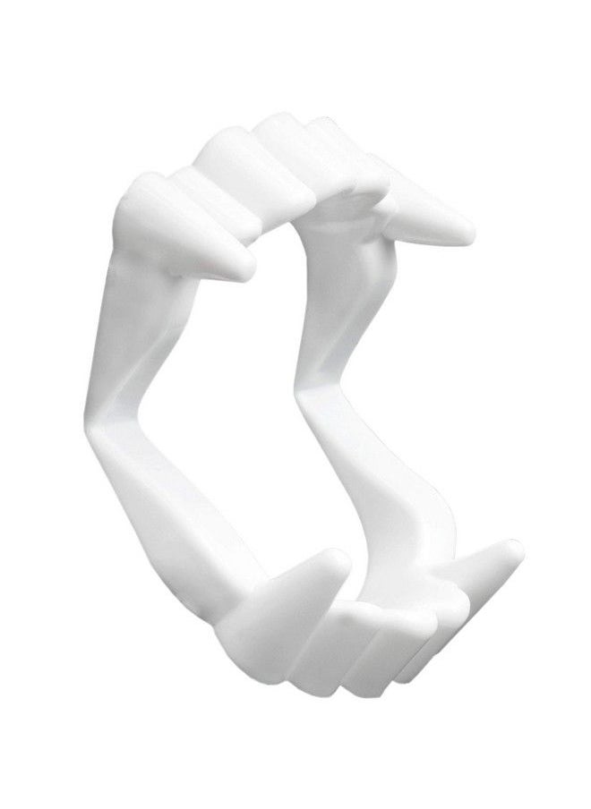 Skeleteen - White Sharp Vampire Fangs Dracula Monster Teeth For Party Favors And Supplies 12 Pack - Image 1