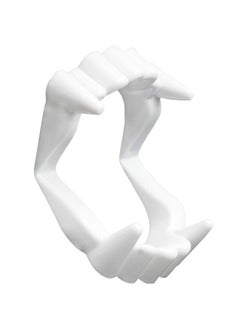 White Sharp Vampire Fangs Dracula Monster Teeth For Party Favors And Supplies 12 Pack