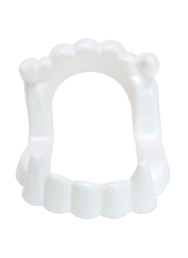Skeleteen - White Sharp Vampire Fangs Dracula Monster Teeth For Party Favors And Supplies 12 Pack - Image 1