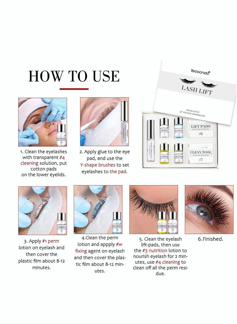 Generic Eyelash Perm Kit Professional Quality Lash Lift Semi-Permanent Eyelash Curling  - Image 5