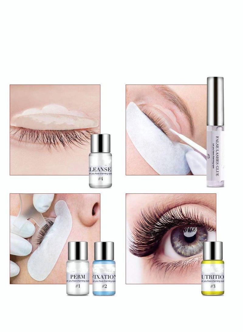 Generic Eyelash Perm Kit Professional Quality Lash Lift Semi-Permanent Eyelash Curling  - Image 3