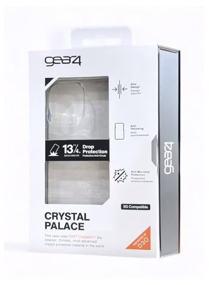 Gear4 Gear4 iPhone 14 Pro Max Shockproof Case, Anti-Scratch Protective Cover, Made of High Quality TPU - Clear
