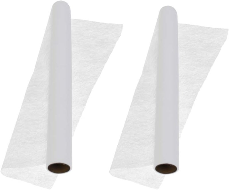 klarakoDOUBLE SIDE ADHESIVE WONDER WEB IRON ON FUSIBLE BONDING HEMMING TAPE 42CM/17Inch 40CM/16inch Width 2 ROLL 8 Meters DIY Sewing Accessories - Image 1