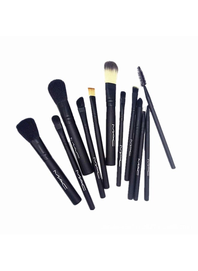 MAC Makeup brush iron box makeup brush sets 12 Pieces - Image 2
