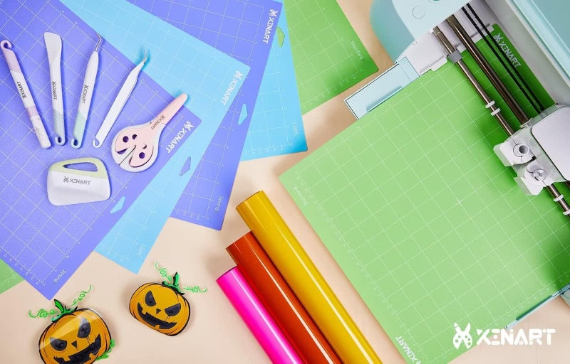 XINART Cutting Mats for Cricut Maker 3,Explore 3,Maker,air 2,12x12 inch Standard+Light+Strong Grip 3 Mats Xinart 12x12" Variety Adhesive Replacement Cut Mats for Cricut - Image 2
