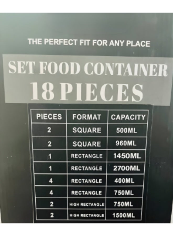 18-Piece Versatile Refrigerator Box Set - Image 3