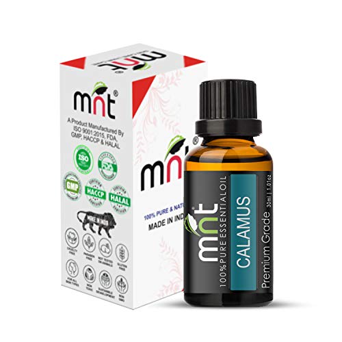 MNT Calamus Essential Oil 100% Pure Natural & Therapeutic Grade For Aromatherapy, Skin, Acne & Hair Growth (30ML) - Image 2