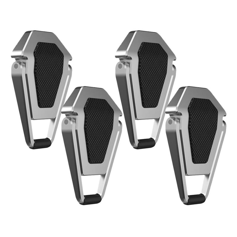 Portable Invisible Laptop Stand 4pcs Set With Self Adhesive Feet Computer Cooling Pad Ergonomic Keyboard Riser For Desk Use - Image 2